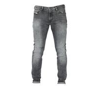 Diesel 1979 - Sleeker - Graue Jeanshose Mit Verblichenem Muster 28W/30L