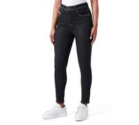 Diesel_1984 SLANDY-HIGH_Pants_Farbe: Schwarz_33 Kurz