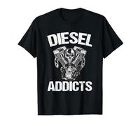 DIESEL ADDICTS POWER STROKE ENGINE MOTOR 4X4 T-SHIRT T-Shirt