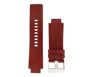 Diesel Armbanduhren für Herren 20mm, Braun Leder, original ersatzband für DZ1123