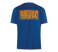 Diesel Block Logos Ensign Blue T-shirt 2XS