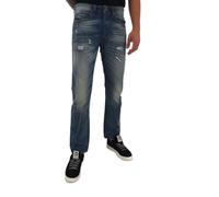 Diesel Buster 0858N Herren Jeans Hose Slim Tapered (DE/NL/SE/PL, Bundweite & Schrittlänge, 27, 30, Blau)