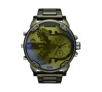 Diesel Herren Analog Quarz Uhr mit Edelstahl Armband DZ7485