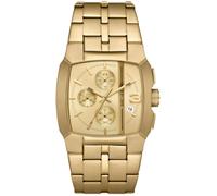 Diesel "CLIFFHANGER" Quarzuhr, Armbanduhr, Herrenuhr, Datum,Stoppfunktion, Edelstahlarmband (33049930-0) goldfarben