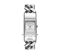 Diesel Closer Watch for Men, Quartz Three Hand Movement with Stainless Steel Strap