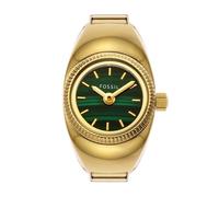 Fossil Damen Analog Quarz Uhr mit Edelstahl Armband ES5308