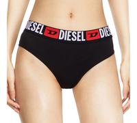 DIESEL Damen String, 3er Pack - UFST-STARS-THREEPACK, Tanga, Slip, Cotton Stretch Schwarz / M M Schwarz