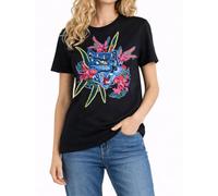 Diesel Damen T-Sily-X T-Shirt Kurzarm (DE/NL/SE/PL, Alphanumerisch, S, Regular, Regular, Schwarz)