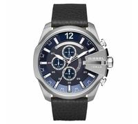 Diesel DZ4423 Mega Chief Marineblaues Zifferblatt Chronograph Herrenuhr Einheitsgröße