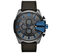 Diesel DZ4500 Mega Chief Chronograph Quarz Dunkelgrau Zifferblatt Herrenuhr Einheitsgröße
