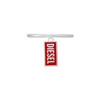 Diesel Font Unisex Edelstahl Charmringe