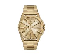 Diesel Framed Uhr für Herren, Quarz-Chronograph Dreizeigerwerk mit Silikon-, Edelstahl- oder Lederarmband