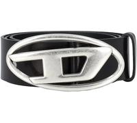 Diesel Gürtel - OVAL D Logo B-1DR Riem - Gr. 100 - in Schwarz - für Damen
