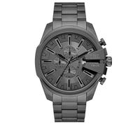 Diesel Herren Analog Quarz Uhr mit Edelstahl Armband DZ4676