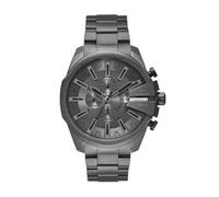 Diesel Herren Analog Quarz Uhr mit Edelstahl Armband DZ4676