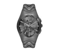 Diesel Herren Analog Quarz Uhr mit Edelstahl Armband DZ4682