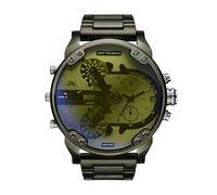 Diesel Herren Analog Quarz Uhr mit Edelstahl Armband DZ7485