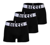 DIESEL Herren Boxershorts, 3er Pack - DAMIEN-D-POP, Trunks, Cotton Stretch M Schwarz