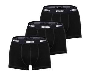 DIESEL Herren Boxershorts, 3er Pack - DAMIEN-UTLT, Trunks, Cotton Stretch M Schwarz