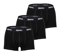 DIESEL Herren Boxershorts, 3er Pack - DAMIEN-UTLT, Trunks, Cotton Stretch Schwarz XL