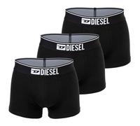 DIESEL Herren Boxershorts, 3er Pack - UMBX-DAMIENTHREEPACK, Trunks, Cotton Stretch Schwarz M