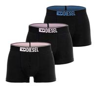 DIESEL Herren Boxershorts, 3er Pack - UMBX-DAMIENTHREEPACK, Trunks, Cotton Stretch Schwarz/Rosa XL