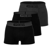DIESEL Herren Boxershorts, 3er Pack - UMBX-DAMIENTHREEPACK, Trunks, Cotton Stretch XXL Schwarz