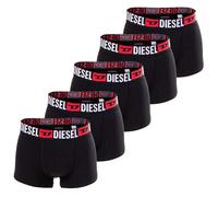 DIESEL Herren Boxershorts, 5er Pack - UMBX-DAMIENFIVEPACK, Trunks, Cotton Stretch Schwarz L
