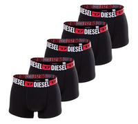 DIESEL Herren Boxershorts, 5er Pack - UMBX-DAMIENFIVEPACK, Trunks, Cotton Stretch XL Schwarz