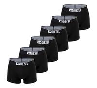 DIESEL Herren Boxershorts, 6er Pack - UMBX-DAMIENTHREEPACK, Trunks, Cotton Stretch Schwarz 2XL
