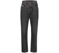 Diesel Herren D-Viker Plain Jeans (Schwarz) 32 Kurz
