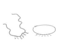Diesel Herren-Edelstahlkette-Schmuck-Set