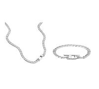 Diesel Herren-Edelstahlkette-Schmuck-Set