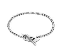 Diesel Herren-Gliederarmband Edelstahl, DX1476040