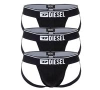 DIESEL Herren Jockstrap 3 Pack - UMBR-JOCKYTRHEEPACK, Tanga Slip, einfarbig Schwarz 2XL