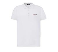 Diesel - Herren Kurzarm Logo Polo Shirt T-Shirt Weiß - T-Weet-Split, Größe:M