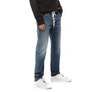 Diesel Herren Larkee-Beex 084TU Jeans Hose Regular Tapered (29W / 34L, Blau)