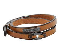 Diesel DX0984040 Herren Armband STACKABLES Edelstahl Silber 20,5 cm