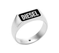 Diesel Herren-Siegelring Achat schwarz, DX15120409