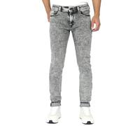 Diesel Jeans Sleenker Herren grau 34W/32L