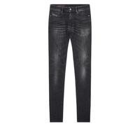 Diesel Herren Sleenker Zerstörte Denim Verstärkte Jeans (Schwarz) 33 Normal