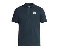Diesel - Total Eclipse - Poloshirt In Marineblau Mit Kleinem Logo-aufnäher XL
