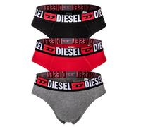 DIESEL Herren Slips, 3er Pack - UMBR-ANDRETHREEPACK, Briefs, Cotton Stretch, einfarbig M Mehrfarbig