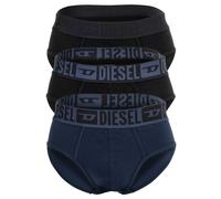 DIESEL Herren Slips, 3er Pack - UMBR-ANDRETHREEPACK, Briefs, Cotton Stretch, einfarbig XL Mehrfarbig