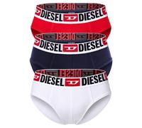 DIESEL Herren Slips, 3er Pack - UMBR-ANDRETHREEPACK, Briefs, Cotton Stretch, einfarbig XXL Schwarz