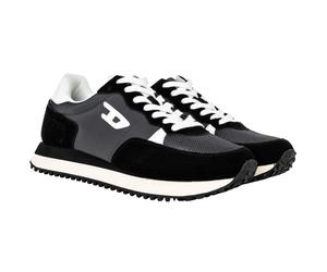 DIESEL Herren Sneaker - S-D-LIGHT, Schnür-Schuhe, Leder 43 Schwarz
