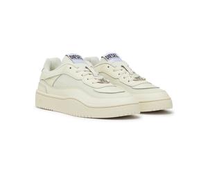 DIESEL Herren Sneaker - S-OVAL SKATE LOW, Schnür-Schuhe, Leder Beige EUR 42