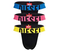 DIESEL Herren Strings, 3er Pack - FRITZ-D-POP, Logobund, Cotton Stretch XL Mehrfarbig