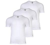 DIESEL Herren T-Shirt, 3er Pack - MICHAEL, Unterhemd, V-Neck, kurzarm, Baumwolle Weiß 2XL