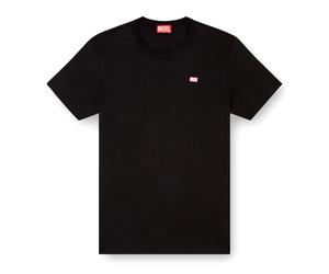 DIESEL Herren T-Shirt - T-MIEGOR, Kurzarm, Rundhals, Baumwolle, Logo, einfarbig 3XL Schwarz